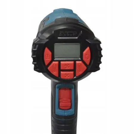 Opalarka Erbauer 2000 W 240 V 650 °C LCD zapewnia pełną regulację cyfrowa