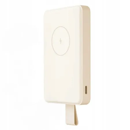 Powerbank Xiaomi WPB0620MI Magnetic 6000mAh 15W USB-C Beżowy