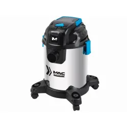 Odkurzacz Przemysłowy Macallister 1400W 20L do Pracy na Sucho i Mokro