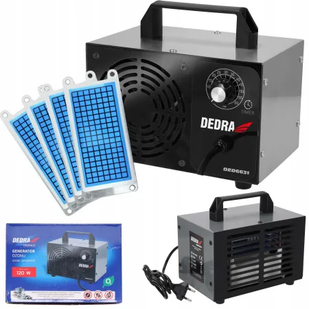 Dedra DED6631 Generator ozonu do samochodów mieszkań biura piwnicy Ozonator