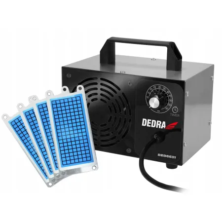 Dedra DED6631 Generator ozonu do samochodów mieszkań biura piwnicy Ozonator