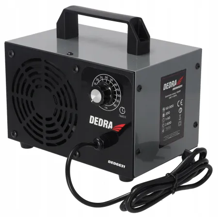 Dedra DED6631 Generator ozonu do samochodów mieszkań biura piwnicy Ozonator