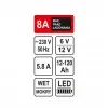 STHOR STHOR PROSTOWNIK 6/12V 8A 120Ah LED T82543