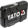 YATO YT-14471 Zestaw narzędziowy klucze nasadowe grzechotka bity 1/4