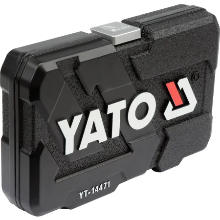 YATO YT-14471 Zestaw narzędziowy klucze nasadowe grzechotka bity 1/4