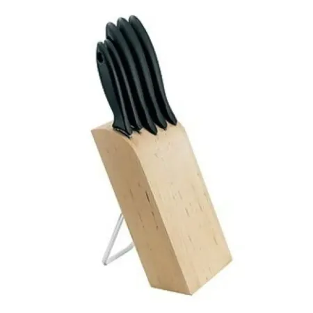 Komplet noży w bloku Fiskars Essential 5 szt.