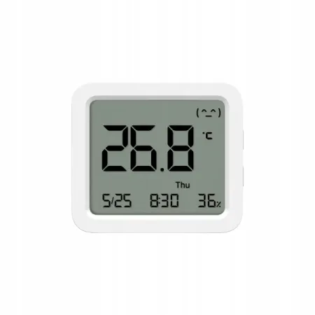 Czujnik temperatury, wilgotności Xiaomi 3 łączność z bluetooth, wyświetlacz