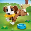 LEGO Creator 3 w 1 31382 UROCZE ZWIERZĄTKA: PSOTNY SZCZENIACZEK