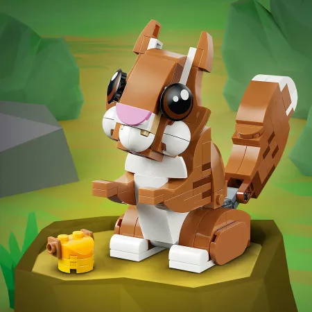 LEGO Creator 3 w 1 31382 UROCZE ZWIERZĄTKA: PSOTNY SZCZENIACZEK