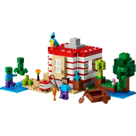 LEGO Minecraft 21275 Dom TNT w dżungli
