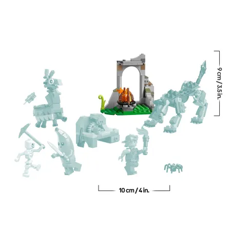 LEGO Fortnite 77075 skórek i Iskra oraz obóz