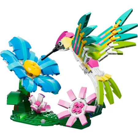 LEGO Creator 3 w 1 31384 DZIKIE ZWIERZĘTA: KOLOROWY KOLIBER