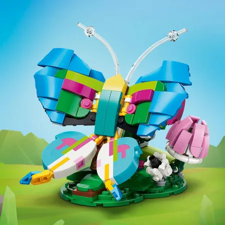LEGO Creator 3 w 1 31384 DZIKIE ZWIERZĘTA: KOLOROWY KOLIBER
