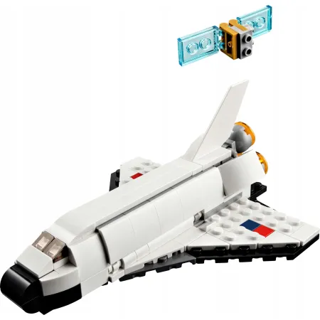 Klocki Lego Creator 31134 Prom kosmiczny Astronauta z Flagą 144 Elementy