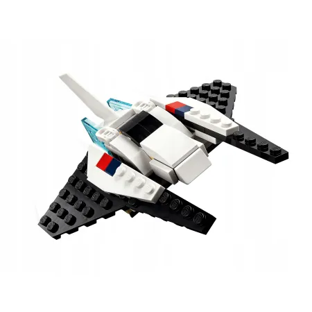 Klocki Lego Creator 31134 Prom kosmiczny Astronauta z Flagą 144 Elementy