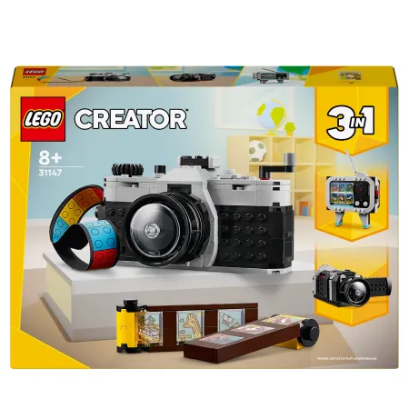 LEGO Creator 3 w 1 31147 Aparat w stylu retro
