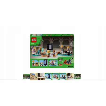 Klocki LEGO Minecraft Zbrojownia 203 elementy 7 lat +