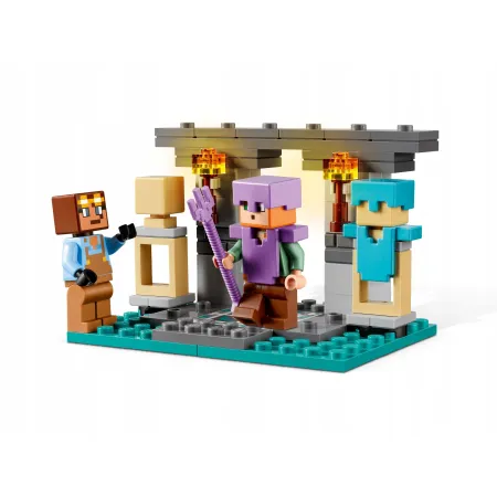 Klocki LEGO Minecraft Zbrojownia 203 elementy 7 lat +
