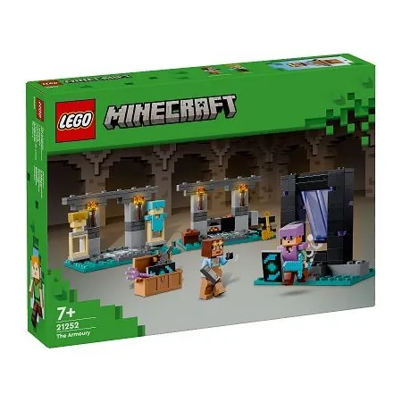 Klocki LEGO Minecraft Zbrojownia 203 elementy 7 lat +