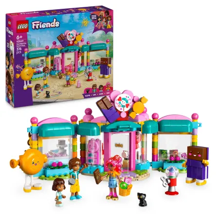 LEGO Friends 42649 Sklep z cukierkami w Heartlake