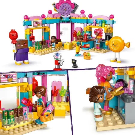 LEGO Friends 42649 Sklep z cukierkami w Heartlake