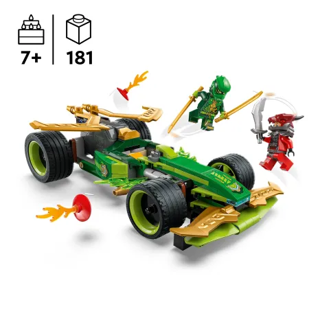 LEGO Ninjago Samochód wyścigowy Lloyda z napędem typu pull-back 71828