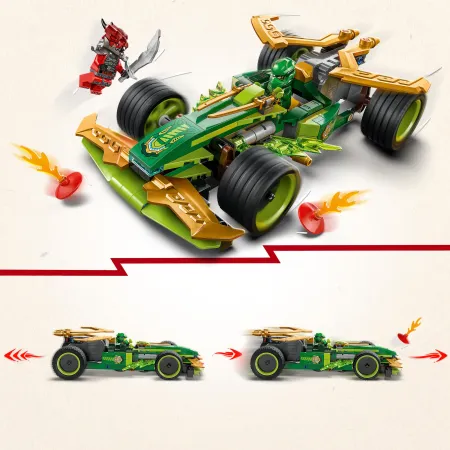 LEGO Ninjago Samochód wyścigowy Lloyda z napędem typu pull-back 71828