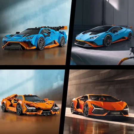 LEGO Speed Champions 77238 Lamborghini Revuelto i Huracán STO