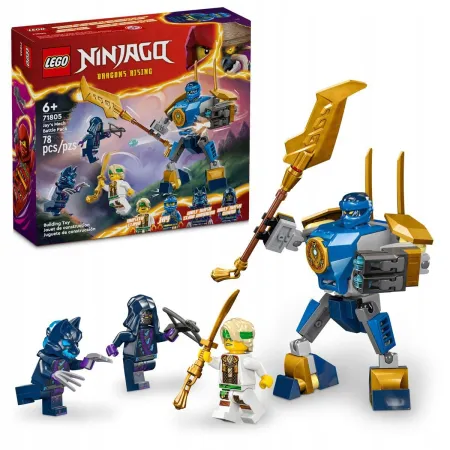 LEGO Ninjago 71805 Zestaw bitewny z mechem Jaya