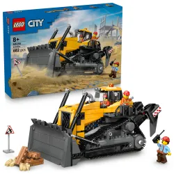 LEGO City 60466 Żółty spychacz