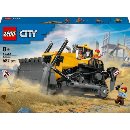 LEGO City 60466 Żółty spychacz