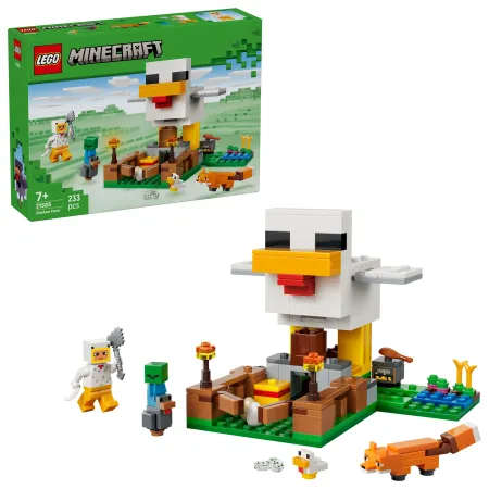 LEGO Minecraft 21585 LEGO Minecraft 21585 Kurza farma