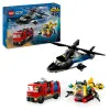 LEGO City Zestaw z helikopterem, wozem strażackim i łodzią podwodną 60462