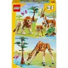 LEGO Creator 3 w 1 31150 Dzikie zwierzęta z safari