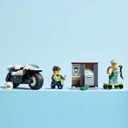 LEGO City 60455 Pościg na motocyklu policyjnym