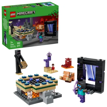 LEGO Minecraft 21584 LEGO Minecraft 21584 Podróż do Netheru i Kresu