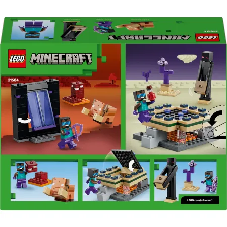 LEGO Minecraft 21584 LEGO Minecraft 21584 Podróż do Netheru i Kresu