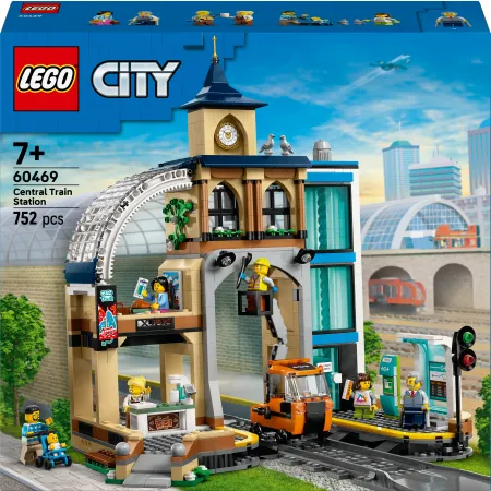 LEGO City 60469 Centralny dworzec kolejowy