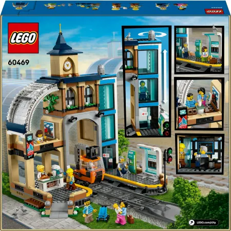 LEGO City 60469 Centralny dworzec kolejowy