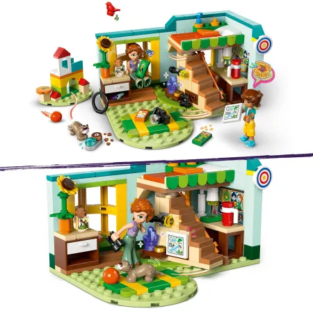 LEGO Friends 42646 Pokój Autumn Leo Ptak Fretka Słonecznik Plac Zabaw