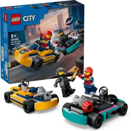 Klocki Lego City 60400 Gokarty i kierowcy wyścigowi 5 +