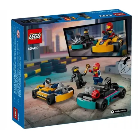 Klocki Lego City 60400 Gokarty i kierowcy wyścigowi 5 +