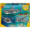 LEGO Creator 3 w 1 31381 GROŹNY REKIN I SKRZYNIA ZE SKARBEM