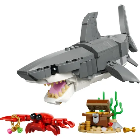 LEGO Creator 3 w 1 31381 GROŹNY REKIN I SKRZYNIA ZE SKARBEM