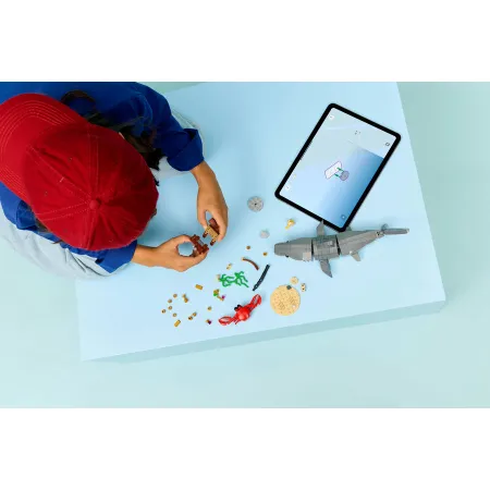 LEGO Creator 3 w 1 31381 GROŹNY REKIN I SKRZYNIA ZE SKARBEM