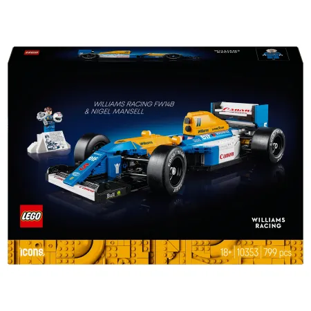 LEGO ICONS 10353 Williams Racing FW14B i Nigel Mansell