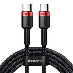 Kabel Baseus USB typ C - USB typ C 2 m czarny