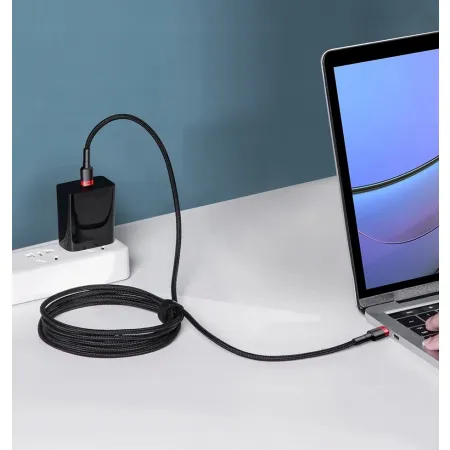 Kabel Baseus USB typ C - USB typ C 2 m czarny