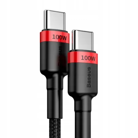 Kabel Baseus USB typ C - USB typ C 2 m czarny