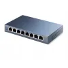 Switch TP-Link TL-SG108 8-portowy Gigabit Ethernet, czarny, niezarządzany